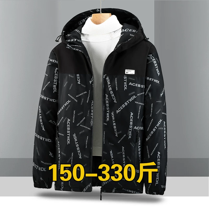Winter warm down jacket with down, plus size