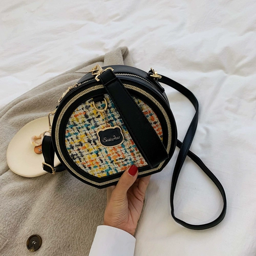 Универсальная сумка через плечо для отдыха, плетеная сумка на одно плечо, изысканный стиль, коллекция 2023, в корейском стиле