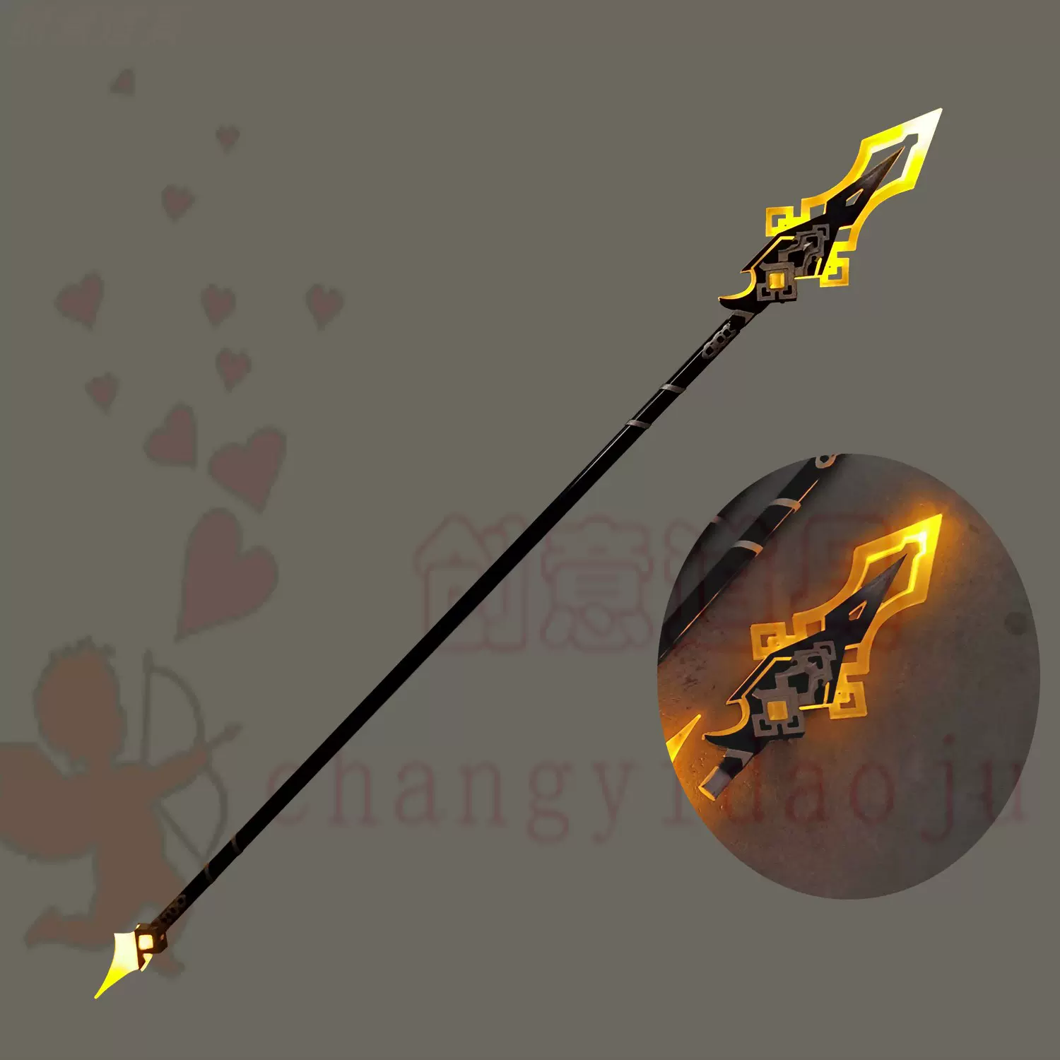 定做原初之火saber红色白色花嫁版尼禄暴君剑武器装备cos道具