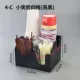 Paper Butler Acrylic Coffee Cup Cup Chủ Sữa Trà Cup Lưu trữ Giá Takeout Cup Storage Rack Giá dùng một lần Cup Chủ - Cà phê