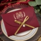 Shuangxi Wine Red+золотая лента (10 деталей)