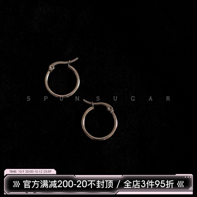 taobao agent Earrings, silver ring, 2022 collection, punk style