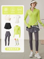 Комплект, куртка, абрикосовые шорты, штаны для спортзала, короткий рукав, для бега