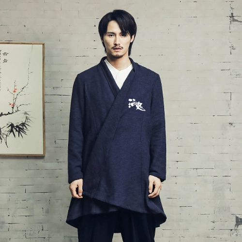 Элитный длинный кардиган, ханьфу, плащ, делается под заказ, средней длины