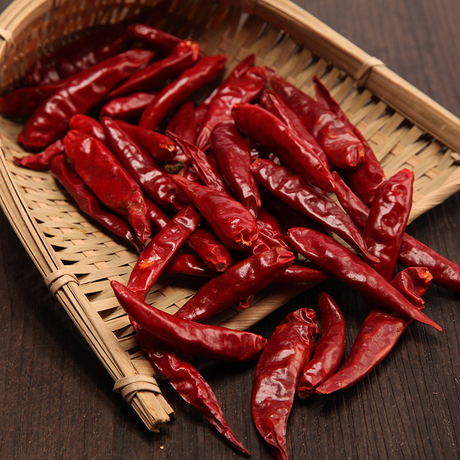天天特价农家自种红辣椒中辣超香七星椒特产朝天椒特级干辣椒250g