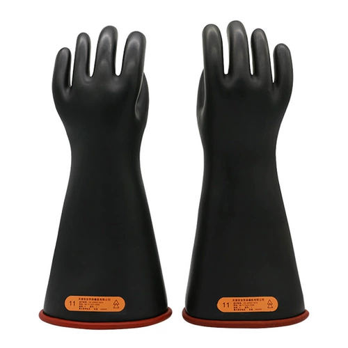 Tianjin Shuang'an 4 -летняя операция зарядки для изоляционной перчатки 40 кВ высотой электрик Используйте Производители защитных перчаток.