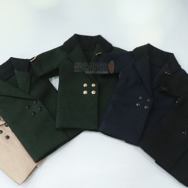 taobao agent Momocarrot double -breasted coat 12 points ob11