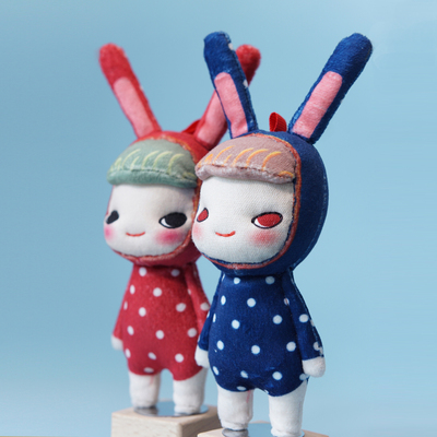taobao agent LEEDOLL Rabbit Handmade DIY Materials Bags Package Doll Self -made Play Swing Doll Original Gift