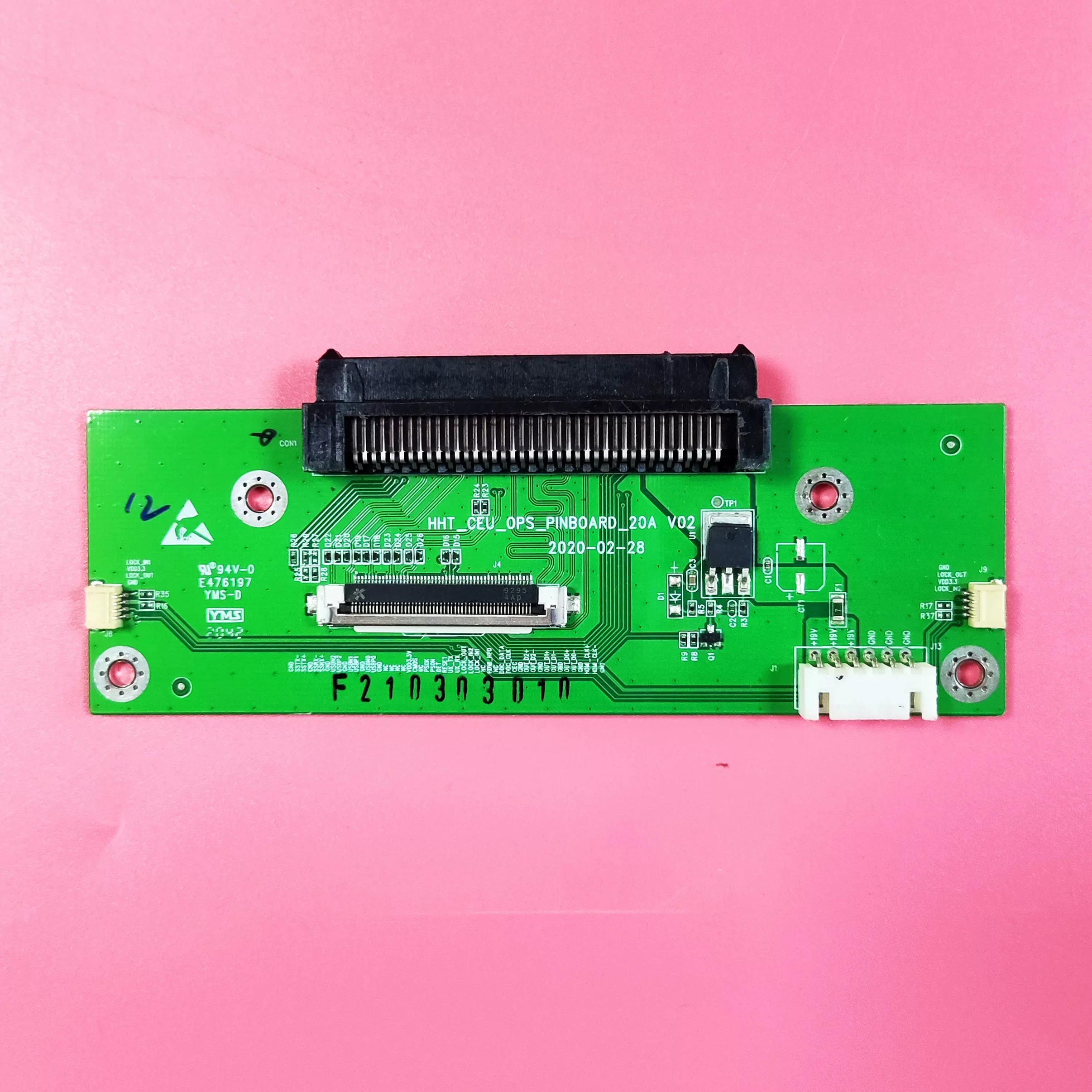 [Honghe All-in-One OPS computer tail insert board HMDI signal board HHT_CEU_OPS_PINBOARD_20A]