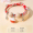 红色-招财猫铃铛香樟木款尺码图片为准