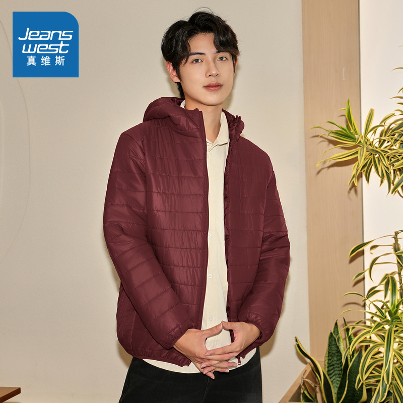 Jeanswest 真维斯 男女款短款棉服合集 双重优惠折后￥53.1包邮 多款可选
