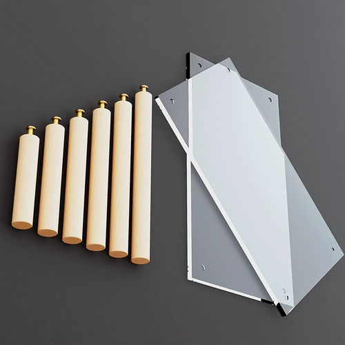 Шкаф слоистые полки гардеробная перегородка