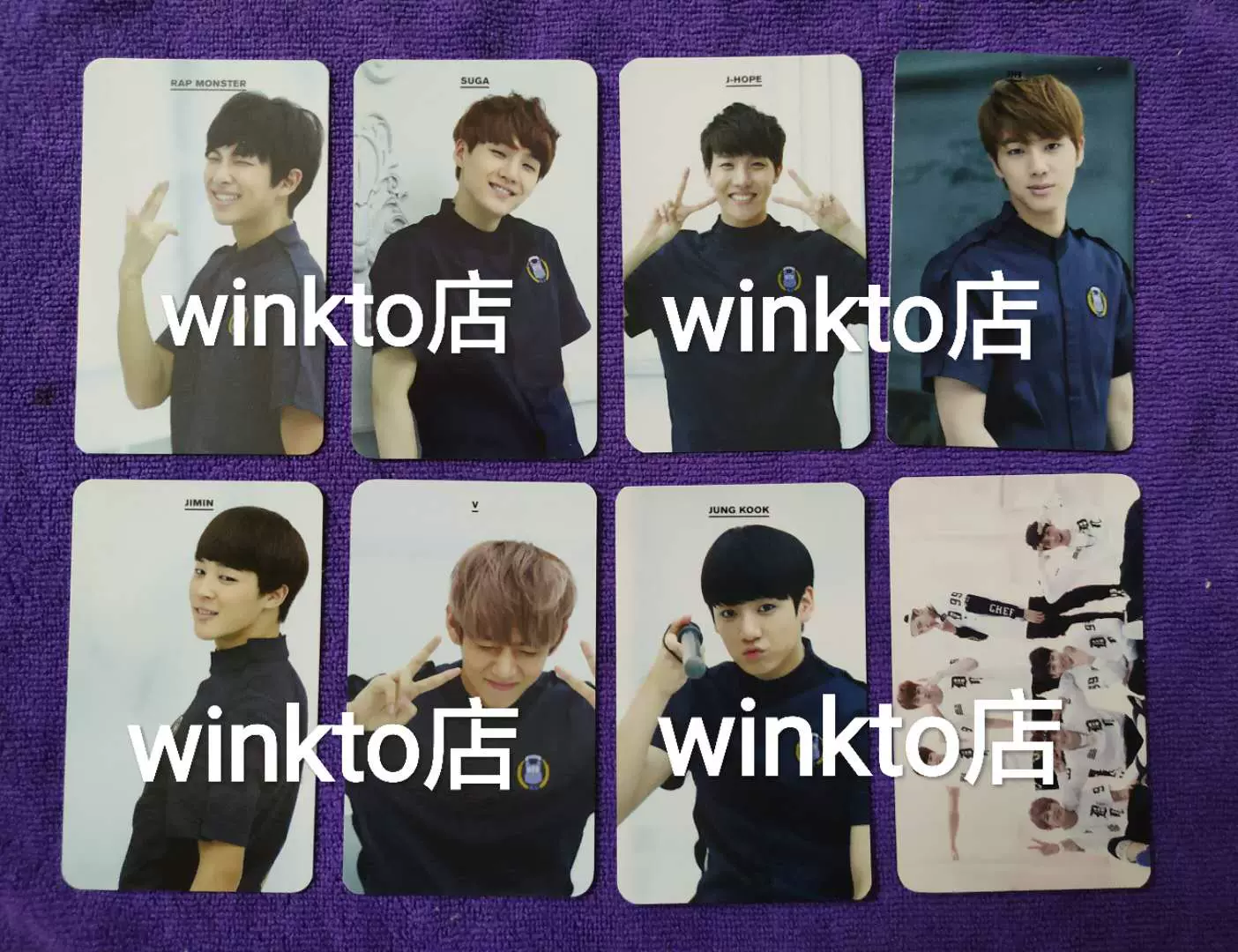 防弹少年团bts 花样年华pt 2 官方小卡