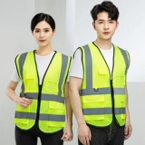 Светоотражающий безопасный дышащий жилет, делается под заказ, с печатью вашего логотипа