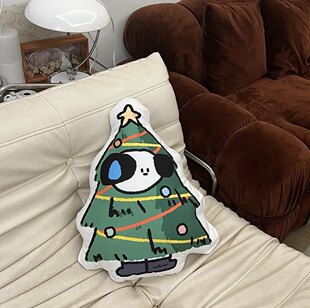 Оригинальный дизайн, Рождественская елка, потеющая подушка для щенка, диванная подушка, автомобильная подушка
