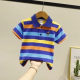 Хлопковая летняя рубашка для мальчиков, летняя одежда, детская футболка, детская одежда