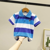 Хлопковая летняя рубашка для мальчиков, летняя одежда, детская футболка, детская одежда