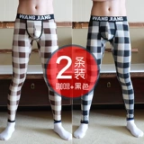 Термобелье, хлопковые удерживающие тепло штаны, осенние демисезонные леггинсы для школьников