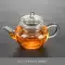 bình trà thuỷ tinh có lõi lọc Bộ trà kung fu thủy tinh borosilicate cao Lanyang kiểu Nhật Bản có tay cầm bộ ấm trà ấm trà có nắp bát cho phòng khách và gia đình bộ ấm chén uống chè bộ ấm chén tử sa bát tràng Ấm trà - Bộ ấm trà
