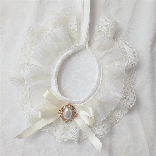 Милый слюнявчик, шарф, кружевной нагрудник