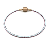 Браслет, стальная проволка, золотой сменный аксессуар подходит для мужчин и женщин, 2mm, 3D, простой и элегантный дизайн