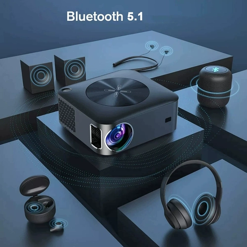 Full HD 1080p Projector Home Theatre 5G Wi -Fi Smart Android