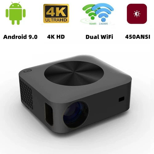 Full HD 1080p Projector Home Theatre 5G Wi -Fi Smart Android