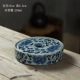 Old Wangge Retro Blue and White Sứ Ấm trà Ấm đun nước gia đình Nhật Bản Bộ ấm trà Kung Fu Bộ nồi gốm đơn - Trà sứ