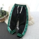 22Q07 Зеленые спортивные спортивные штаны (черный)
