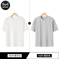 Слоновая кость белый+дым серый