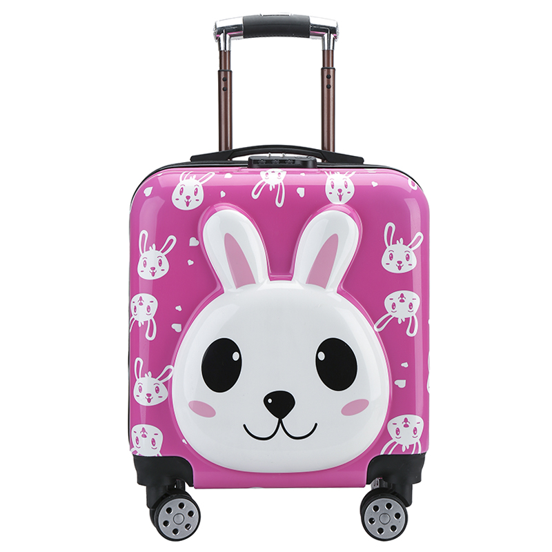 Children's suitcase boys and girls can sit on student trolley suitcase cartoon cute suitcase