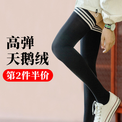 taobao agent Child sock socks passing knees long legs and stockings spring and autumn thin semi -high barrel jk plus long size to thigh roots