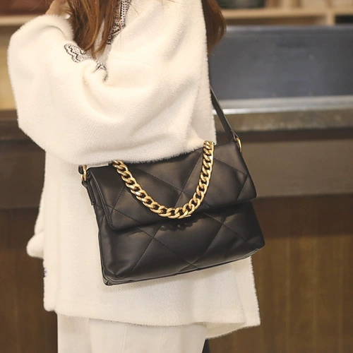 Вместительная и большая модная демисезонная сумка через плечо, коллекция 2022, изысканный стиль