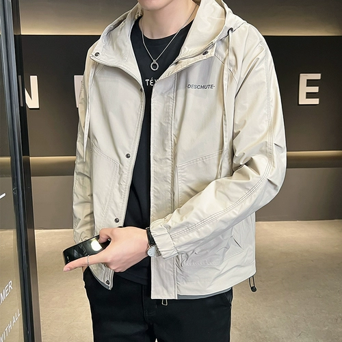 Демисезонная осенняя куртка для школьников и студентов, коллекция 2022, в корейском стиле, подходит для подростков