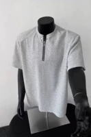 С молнией, на молнии, короткий рукав