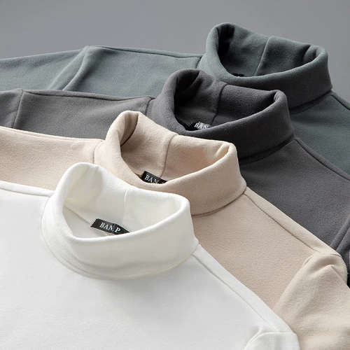 Двусторонная бархатная мужская утепленный лонгслив, удерживающее тепло осеннее нижнее белье, термобелье, увеличенная толщина