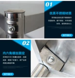 Кухонная рака 4 -слоя микроволновая печь рама коммерческая грузовая печь из нержавеющей стали, стойка для хранения приземления