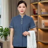 Летний комнатный комплект для работы для отеля, короткий рукав