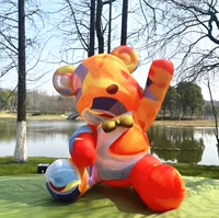 3M красочный медведь + вентилятор