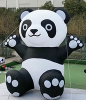 2-метровая сидящая панда+вентилятор