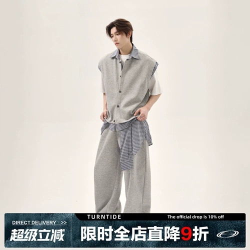 Комплект, рубашка, жилет, штаны, простой и элегантный дизайн