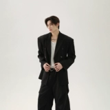 Небольшой дизайнерский модный корсет, наплечники, костюм, универсальная куртка для отдыха, тренд сезона