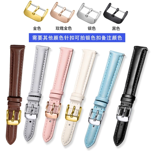Совместимый ремешок для часов, часы для школьников, аксессуары, женский стиль, из натуральной кожи, в корейском стиле