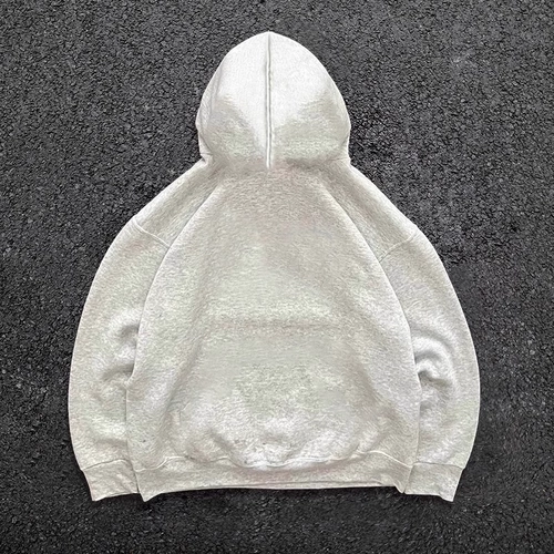 7vn7vn7vn свободная толстовка с капюшоном и принтом граффити в винтажном винтажном стиле, ниша, универсальная свободная толстовка