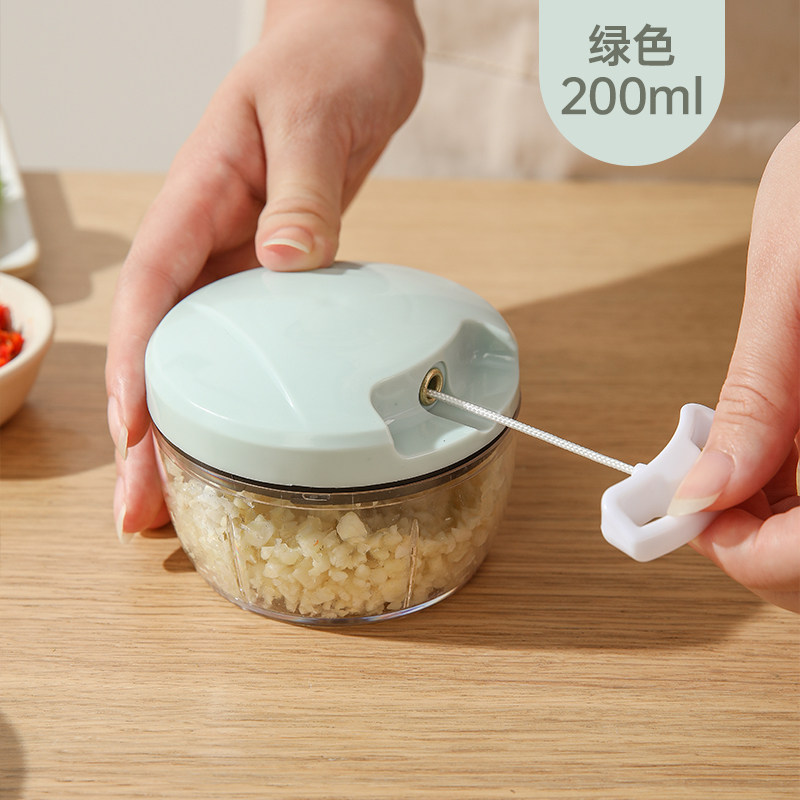 Carote 卡罗特 手动捣蒜器/多功能食材料理器200mL 金币+券后9.82元包邮（500mL容量12.32元）