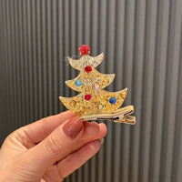 Золотая заколка для волос