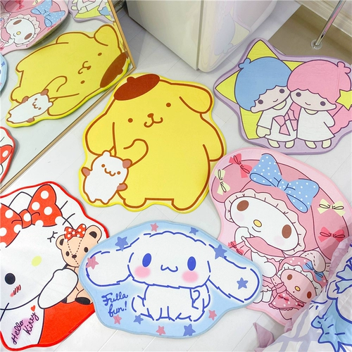 Милый мультяшный нескользящий ковер, мягкий коврик, Cinnamoroll