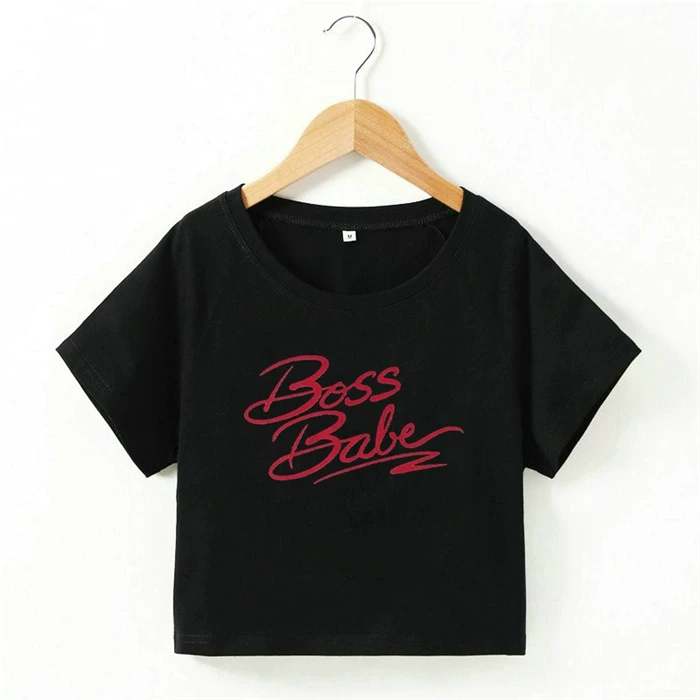 Женский топ с открытым животом короткая футболка T-shirt топ