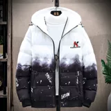 Tide, зимняя японская куртка, утепленный пуховик с пухом, оверсайз
