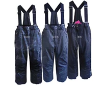Уличные детские ветрозащитные водонепроницаемые удерживающие тепло лыжные штаны для мальчиков, увеличенная толщина